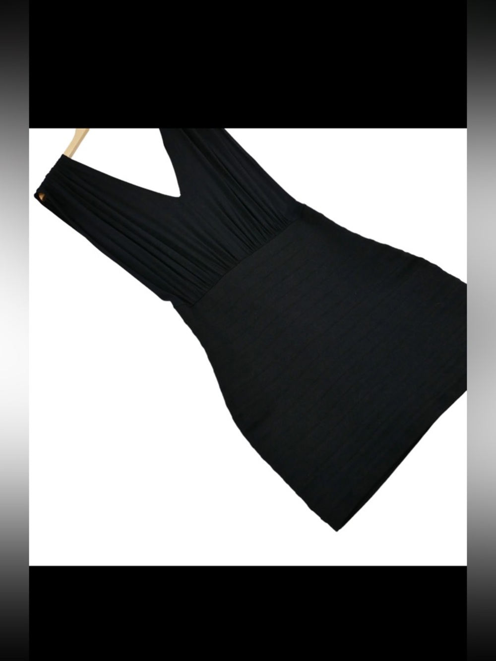 Express black mini bodycon dress SIZE L